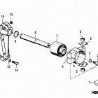 CMD 2.8 EI 165 88005001 THRU 88005167 Transmission mounting(inboard)