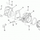 7.4L BRAVO (MPI)(GEN. VI)    GM 454 V-8 1998-2000 0L010003 THRU 0M024330 Throttle body and linkage