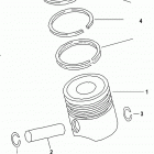 3.0L TDI 225 V6 CEZ000201 & Up Поршни