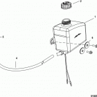8.2L Mag EC (H.O. Model) 2A051742 & Up Drive lube reservoir assembly