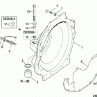 3.0L    GM 181 I/L4 0L097000 THRU 0W301999 Flywheel housing
