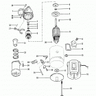 165    (2 BBL.)  MERCURY 224 I/L4 1987 0B434941 THRU 0B774251 Стартер