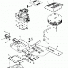 5.7L BRAVO EFI (TBI)   GM 350 V-8 1995 0F225560 THRU 0F752399 Дросель