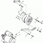 7.4L BRAVO (GEN. V)    GM 454 V-8 1992-1996 0D603118 THRU 0F800699 Starter and alternator