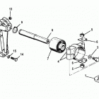 CMD 4.2 MS 200 88020200 THRU 88030000 Transmission mounting(inboard)