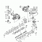 4.2L TDI V8 CEM001042 & Up Выпускной коллектор
