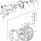 636 D-TA (BRAVO & MIE)    VM 219 I/L6  1989 0B993002 THRU 0D850127 Flywheel housing  /  transmission(mechanical trans...
