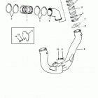 5.7L EFI  GM 350 V-8  1999-2001 0L325977 THRU 0M299999 Глушитель