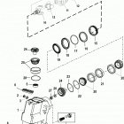 ALPHA ONE (GEN.II)    1998 AND UP 0L100040 & Up Driveshaft housing and drive gears