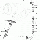 8.2L Mag EC (Base Model) 2A051742 THRU 2A051742 Exhaust elbow, vent valve