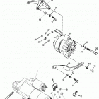 454 MAG. BRAVO (GEN. V)     GM 454 V-8 1996-1997 0F801700 THRU 0K999999 Starter and alternator