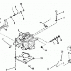 454 MAG. ALPHA GM 454 V-8 1986-1988 0A631894 THRU 0B785148 Carburetor and linakge