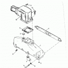 502 MAG. BRAVO GM 502 V-8 1990-1992 0C878221 THRU 0D824588 Exhaust manifold and exhaust elbow(stainless steel...