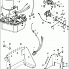 BRAVO XZ ONE 0L914990 THRU 0M999999 Trim pump assembly(complete)