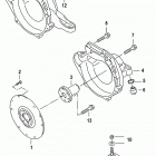 3.0L TDI 225 V6 CEZ000201 & Up Clutch housing  /  fixture washer