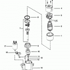 7.4LX BRAVO (MPI)(GEN. V)   GM 454 V-8 1996 0F602010 THRU 0F801999 Starter motor(pg260)