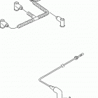 2.5L SDI 75 I5 ANF001003 & Up Rail and glow plug