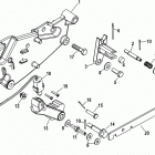 377 MAG MPI BRAVO EC 1A611928 THRU 1A623184 Shift bracket, bravo