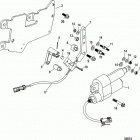 8.2L Mag EC (H.O. Model) 2A051742 & Up Shift bracket, digital throttle and shift