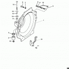 4.3L EFI  (GEN+) TBI    GM 262 V-6 0L619000 THRU 0M322780 Flywheel housing