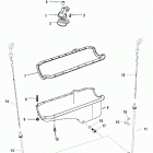 262 MAG (TBI)(GEN+) 0F803800 THRU 0K999999 Oil pan and oil pump