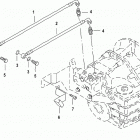 3.0L TDI 225 V6 CEZ000201 & Up Gearbox cooling, oil pressure line