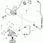 5.7L EFI (2 BBL.-TBI)    GM 350 V-8 1996 0F752400 THRU 0K001505 Fuel pump and fuel filter