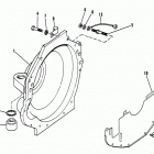 5.7L BRAVO EFI (TBI)   GM 350 V-8 1995 0F225560 THRU 0F752399 Flywheel housing