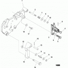 262 MAG (TBI)(GEN+) 0F803800 THRU 0K999999 Shift bracket(bravo engines)