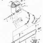 7.4LX BRAVO (MPI)(GEN. V)   GM 454 V-8 1996 0F602010 THRU 0F801999 Vapor separator tank and fuel rail