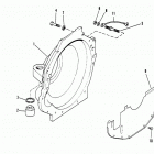 350 MAG. BRAVO MPI   GM 350 V-8 1995 0F415189 THRU 0F601999 Flywheel housing