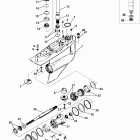 BRAVO THREE 0M100001 THRU 0W249999 Gear housing(bravo one)
