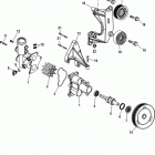 496 MAG (Base Model) 0W060000 THRU 0W309999 Seawater pump
