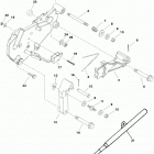 350 MAG. ALPHA (4 BBL.)    GM 350 V-8 1997 0K001527 THRU 0K999999 Shift bracket(alpha engines)