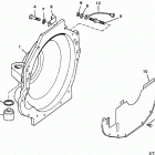 7.4L BRAVO (GEN. V)    GM 454 V-8 1992-1996 0D603118 THRU 0F800699 Flywheel housing