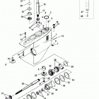 BRAVO THREE 0M100001 THRU 0W249999 Gear housing(bravo two)