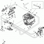 4.3L CARB ALPHA/BRAVO 0W650000 THRU 1A063239 Standard cooling system