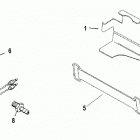 4.3LX (GEN +) (2 BBL.)      GM 262 V-6 1996-1997 0F803000 THRU 0K999999 Oil reservoir bottle and bracket