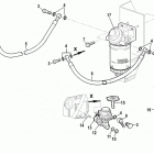 CMD 4.2 MS 200 88020200 THRU 88030000 Fuel pump and filter(all mechanical engines)