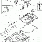 4.3L MPI ALPHA/BRAVO EC 1A637496 & Up Intake manifold and fuel rail