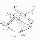 BRAVO THREE 0B664190 THRU 0F729999 Trim cylinders and hydraulic hoses