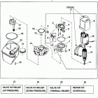 BRAVO XZ ONE 0L914990 THRU 0M999999 Pump  /  motor(bottom mount reservoir) (design i -...