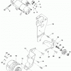 454 MAG MPI BRAVO (GEN VI)    GM 454 V-8  1998 0L010029 THRU 0L058399 Alternator and starter(mando)