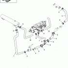 8.2L Mag EC (Base Model) 2A051742 THRU 2A051742 Cooling system, raw water components, port