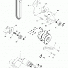 5.0L  (2 BBL.)    GM 305 V-8  1998-2001 0L015751 THRU 0M599999 Alternator and starter(mando)