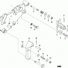 CMD 2.8 EI 165 88005001 THRU 88005167 Shift bracket