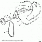 7.4L BRAVO (GEN. V)    GM 454 V-8 1992-1996 0D603118 THRU 0F800699 Power steering components