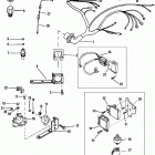 200  (2 BBL.)   GM 305 V-8  1987 0B525982 THRU 0B774444 Electrical components(ign. module mounted on distr...