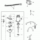 262 MAG (TBI)(GEN+) 0F803800 THRU 0K999999 Distributor and ignition components