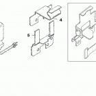 502 MAG. MPI (GEN VI)       GM 502 V-8 1996 0F802600 THRU 0K999999 Oil reservoir bottle and bracket